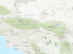 Location Map of Southern California Project